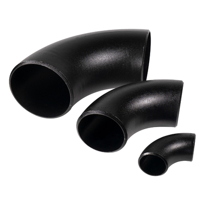 24 inch Pipe Fitting Elbow Carbon Steel Butt Gelast Zwart 45 Grade ASME