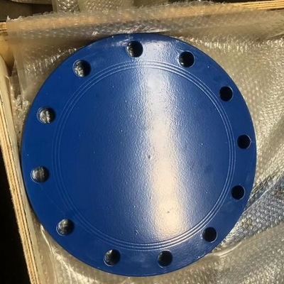 ANSI 6 Inch Carbon Steel Blind Flange Gesmeed Klasse 150